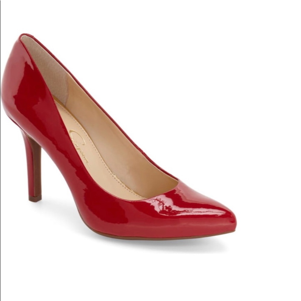 Jessica Simpson “Apple” Pump Lipstick Red Sz. 8.5.